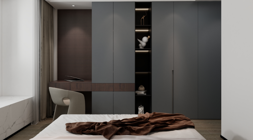 高颜值卧室，这样装真的是yyds！_12