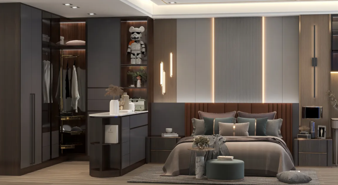 高颜值卧室，这样装真的是yyds！_9