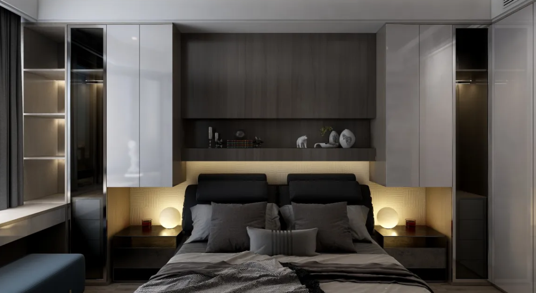 高颜值卧室，这样装真的是yyds！_10