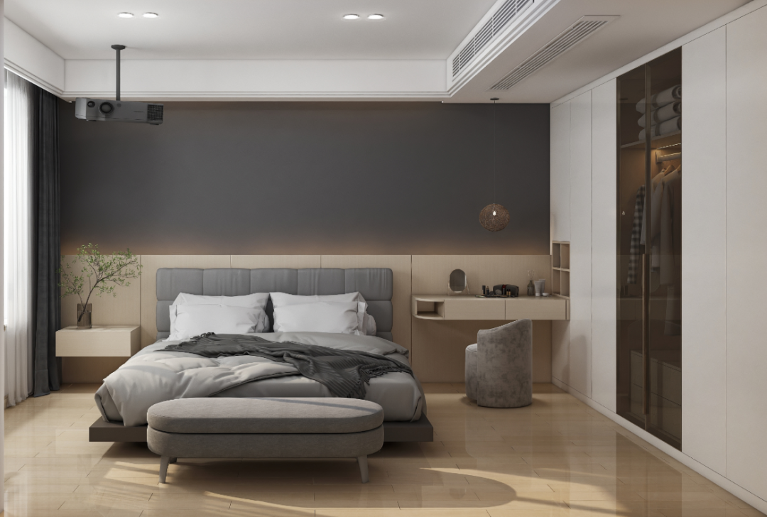 高颜值卧室，这样装真的是yyds！_8