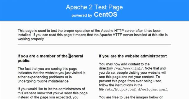 Apache服务器的安装与配置