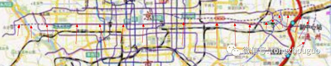 S6最新走向曝光：通州R1、规划北线等多条新地铁有了细节 <wbr>快看是否你家边上