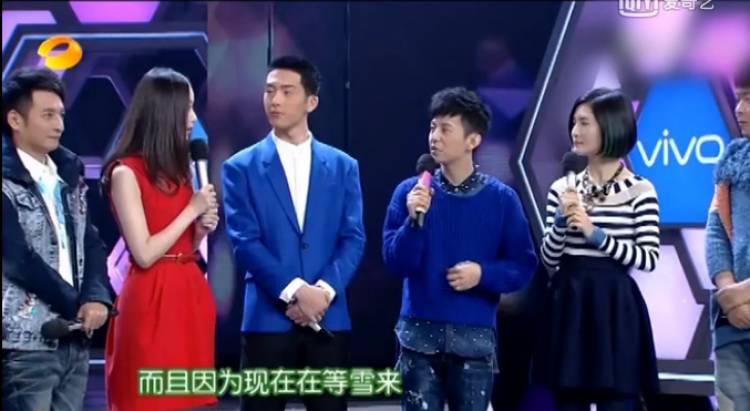 的电影发布会上