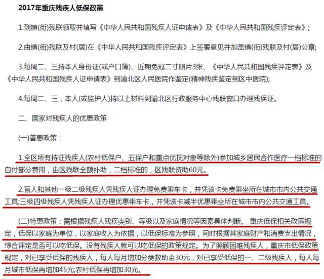 2017年全国残疾人两项补贴