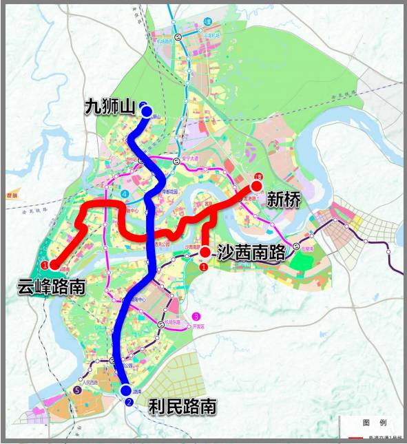 今年泸州将加快推进 轨道交通1,2号线建设规划编制 一号线起于泸州西