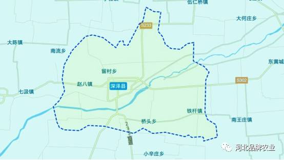 深泽县是石家庄市的一个东部边沿县,地处太行山东麓,海河滹沱河下游