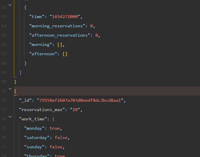  json End Of File Expected json 