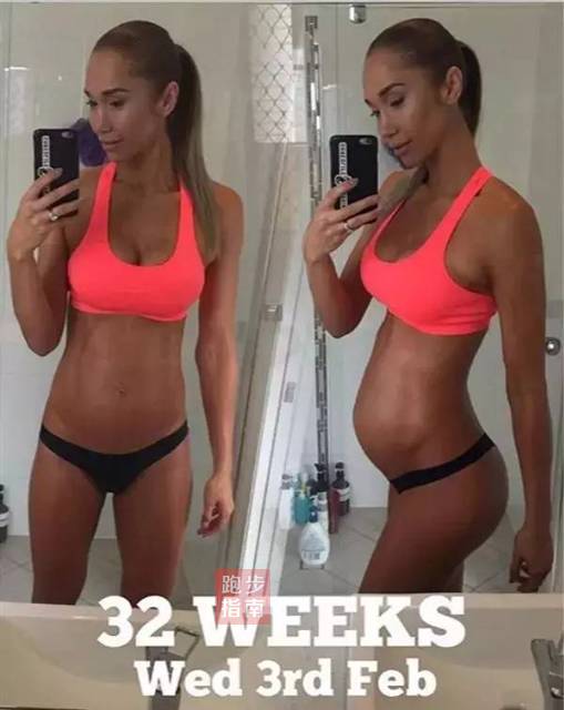 怀孕了还有腹肌马甲线,这个妈妈逆天了-怀孕期