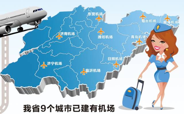 山东17个市16个都将有机场!德州机场有个霸气的名字,选址已定