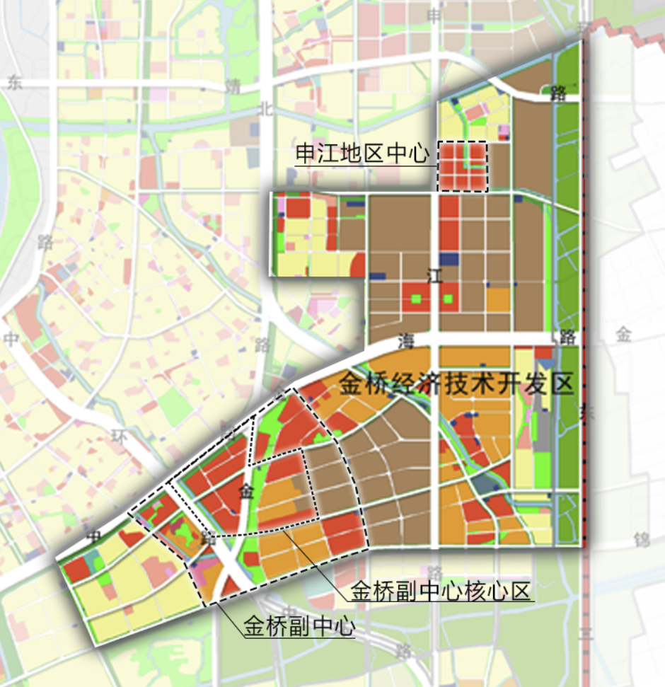 待一系列规划建设落地建成之后,这里必将成为金桥新一级产城融合的