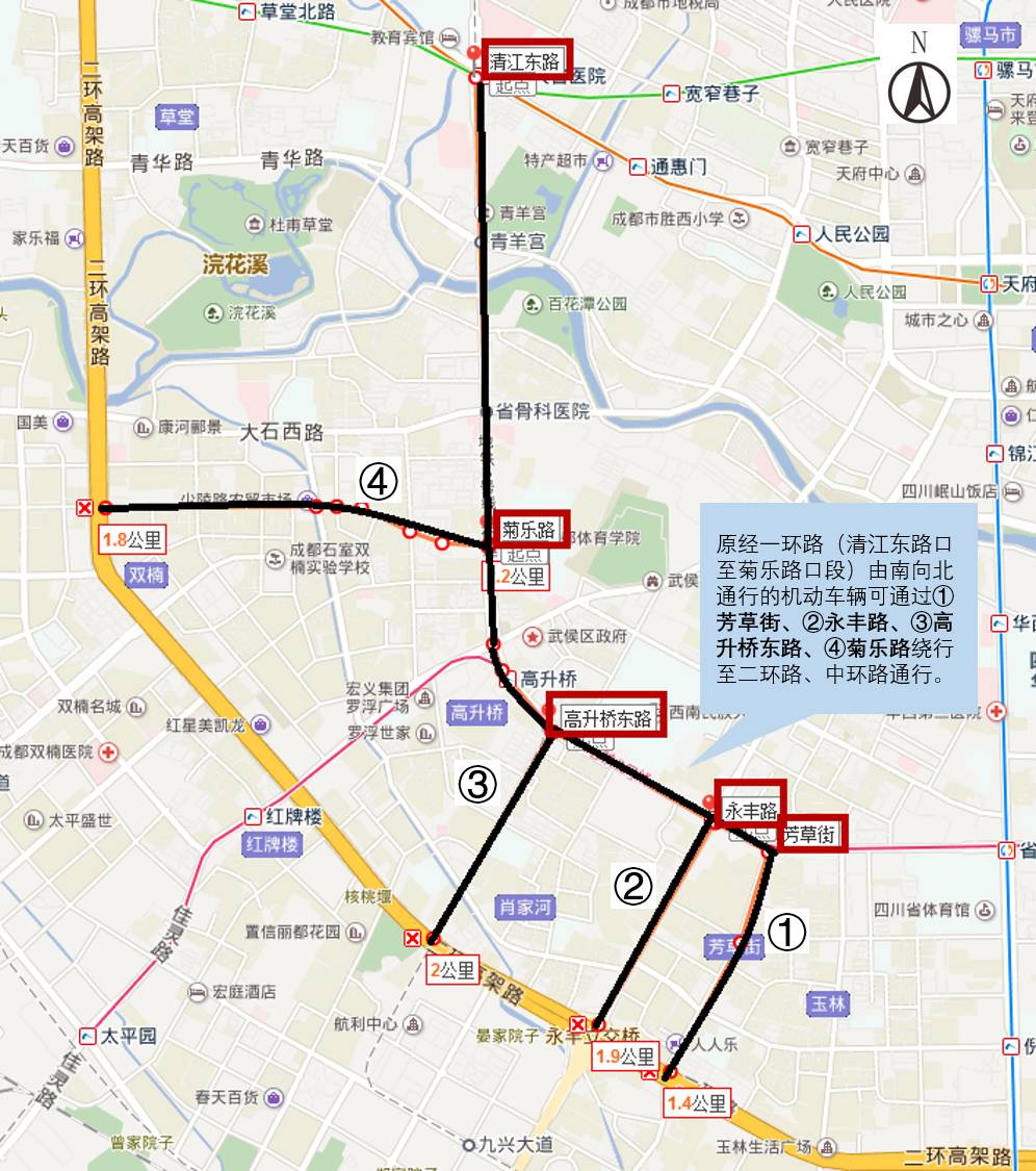 【关注】今日成都这条两公里的路上新增了6套电子眼,晚妹儿实地探访后