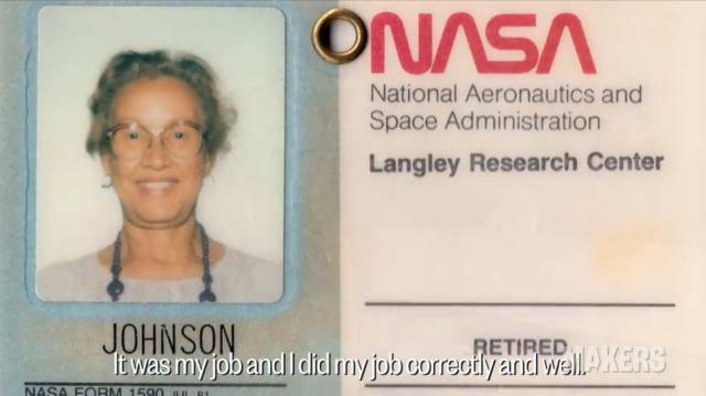 手算飞船轨道的天才非裔女数学家，她是NASA背后的隐藏英雄