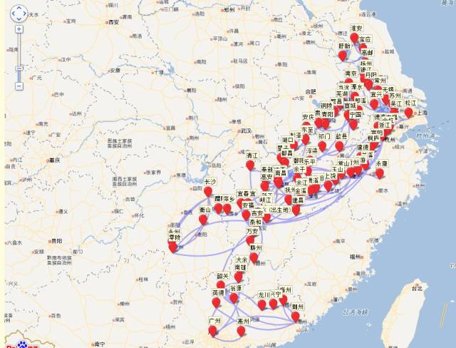 有人把李白杜甫一生的旅行足迹做了地图,忽然发现了不得了的事情…… 640?wx_fmt=png&wxfrom=5&wx_lazy=1