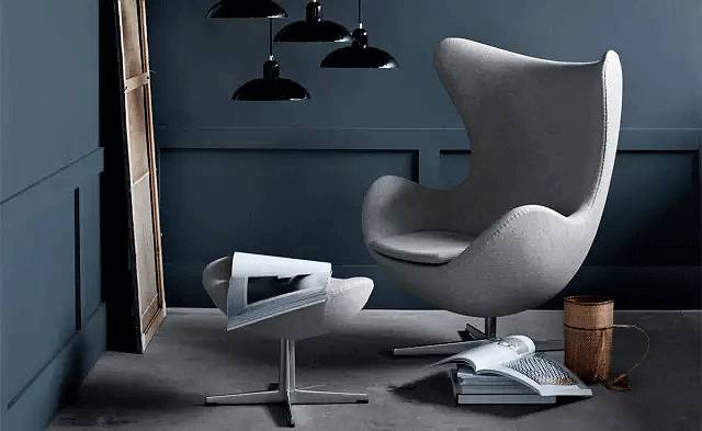 7 天鹅椅swan chair,1958设计师:阿纳·雅各布森arne jacobsen蛋椅