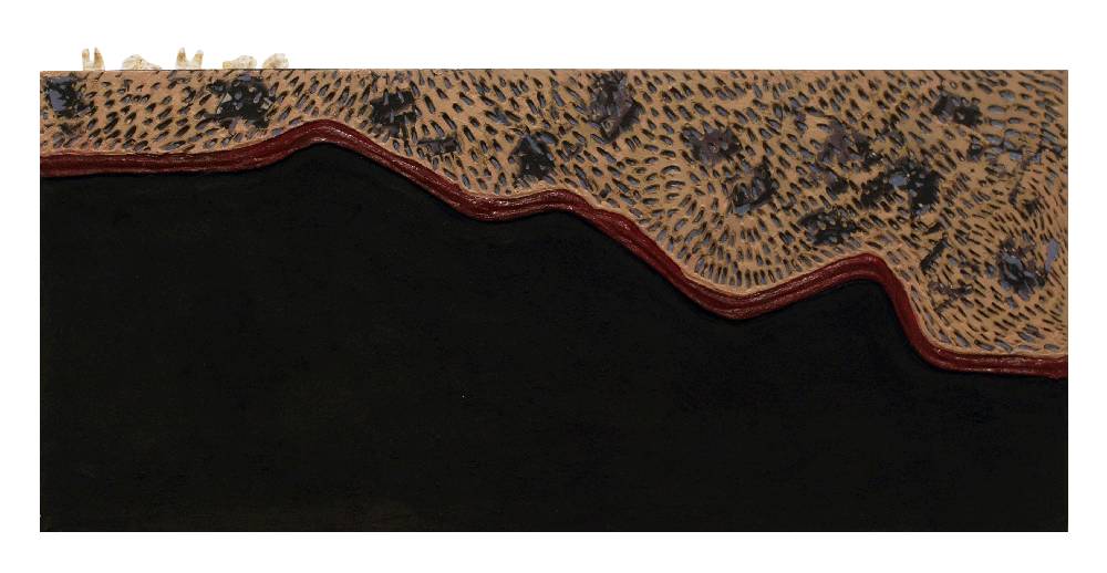 《饼干盆地》中/美艺术沙龙展