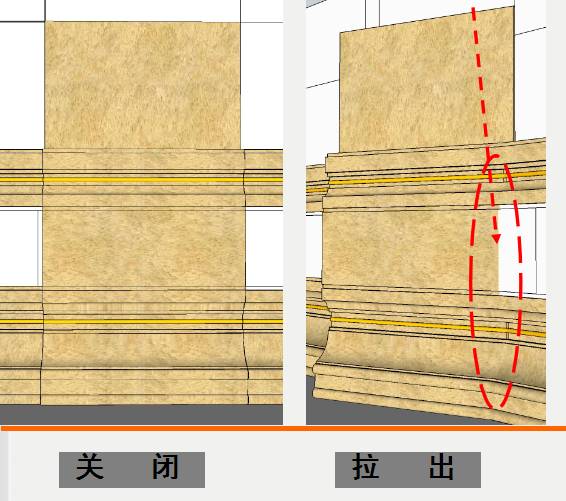 石材墙裙消火栓暗门工艺