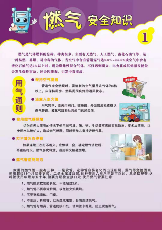 燃气安全知识