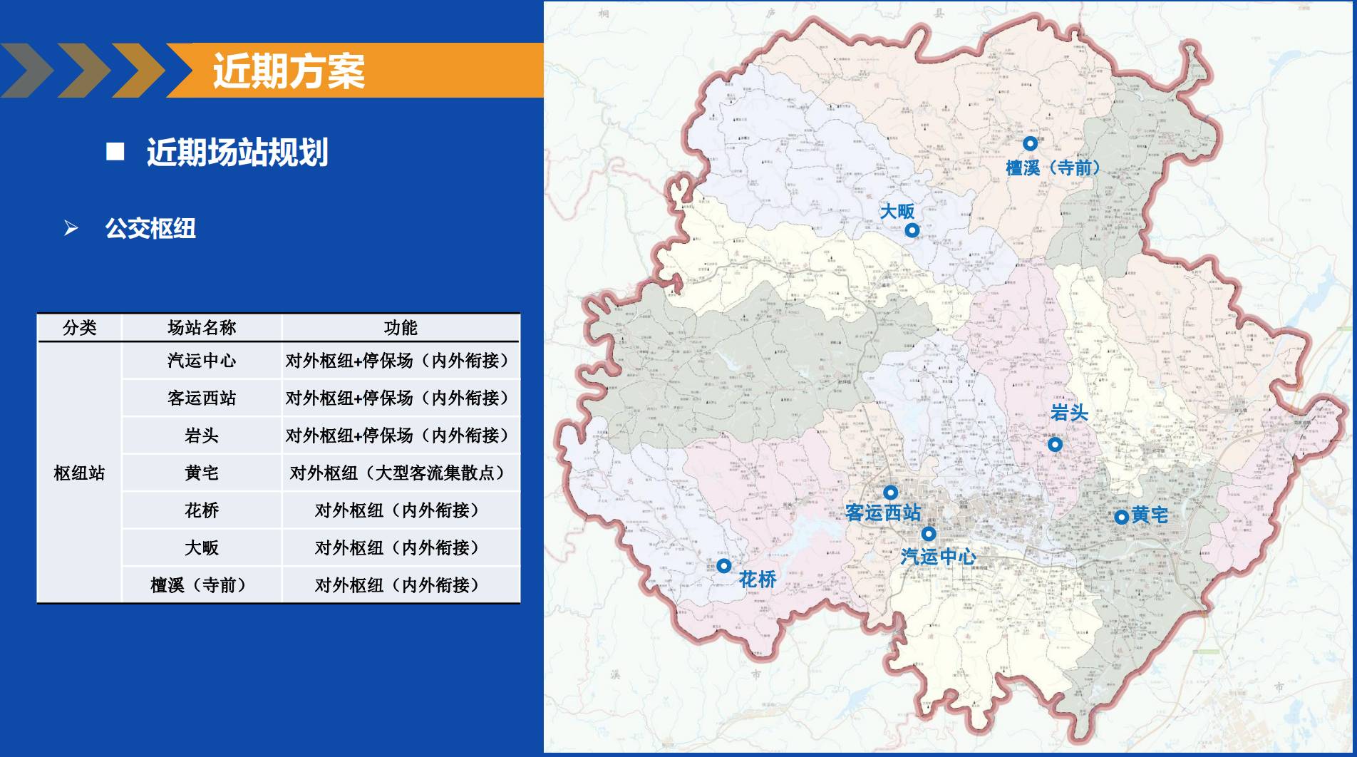 浦江县公共交通专项规划 近期调整方案公示 (以下为部分内容,具体请