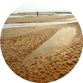 黄河滩边风土人情