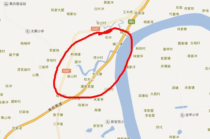 横江湿地公园位于衡阳市石鼓区横江河下游与湘江交汇处,东,南面以图片