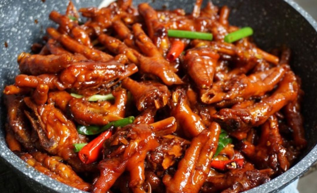 【今日凤爪】香辣烧食谱最好怎么吃干贝图片