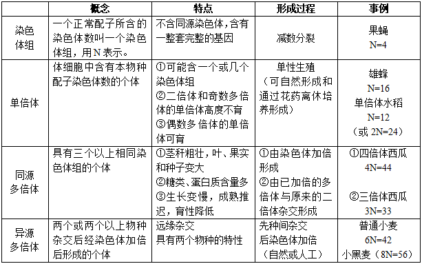 【生物】高三生物第二轮复习知识结构(全):生物的遗传,变异与进化