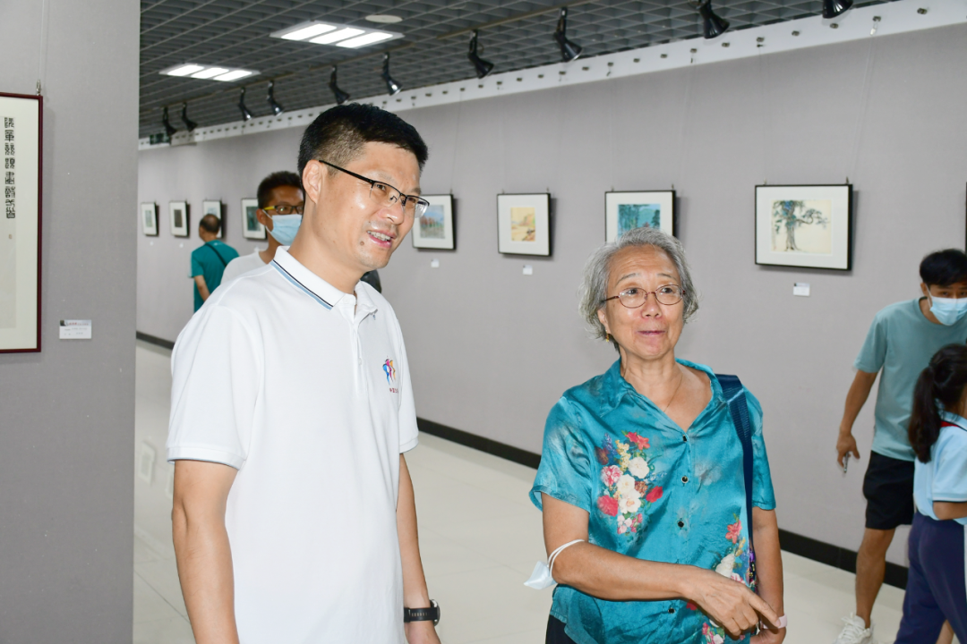 天上人间笔墨相会阮章竞诗意书画展在沙溪隆重开幕