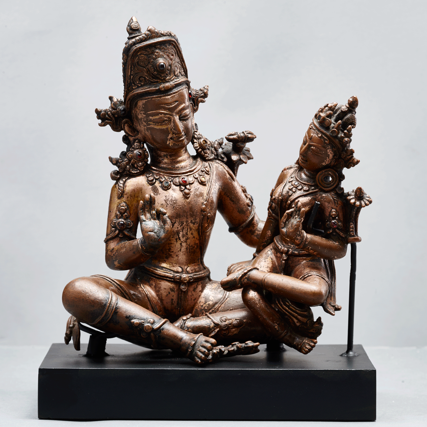 極上質 地蔵王の仏像 沈香ベトナム 木彫り 工芸品1