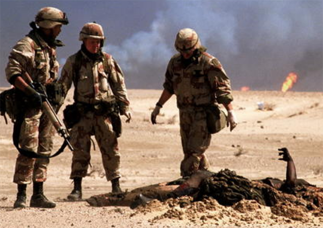 唤醒世界的海湾战争美军仅606人伤亡伊拉克上空沦为屠宰场