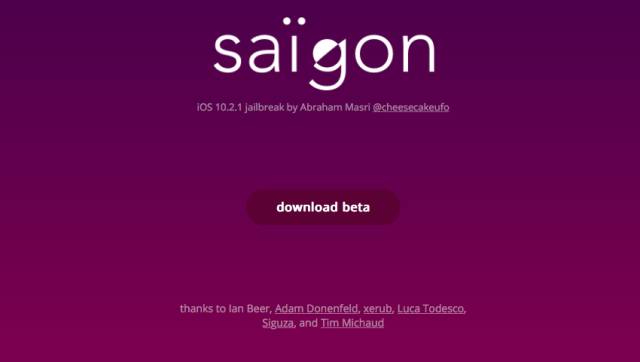 苹果iOS越狱工具Saigon正式发布 支持iPhone 6 SE 6S Air2-QQ1000资源网
