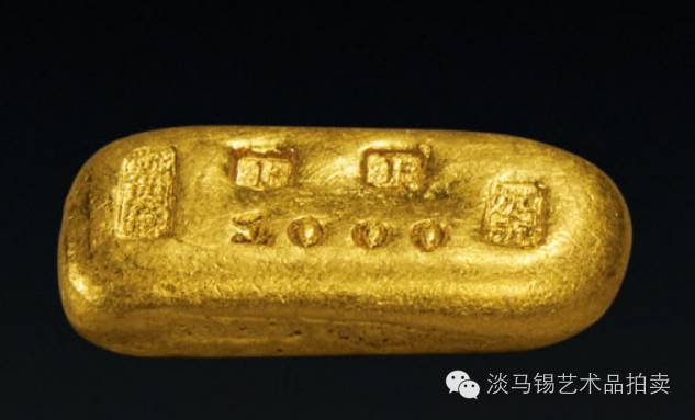 古代金锭近期成交价格信息如下: 清末民初 张庆丰号-------105