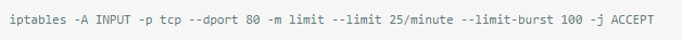 25个常用的Linux iptables规则