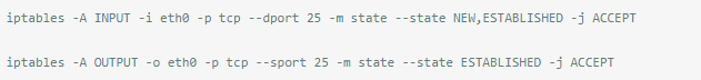 25个常用的Linux iptables规则