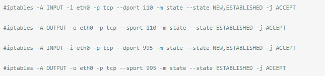 25个常用的Linux iptables规则