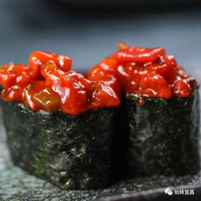 吃了它会变小公举哟~ 谁说寿司太清淡的, 火辣辣的小章鱼就是为重口味