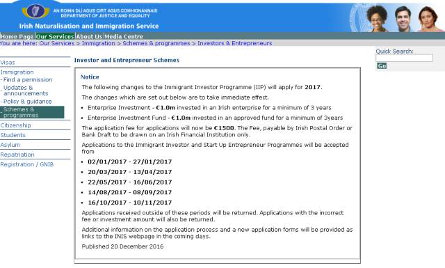爱尔兰移民突然价格翻倍 EB-5是否能够再次＂幸免＂