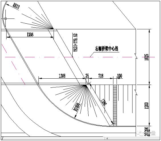 宁波建工桥台锥坡放样方法