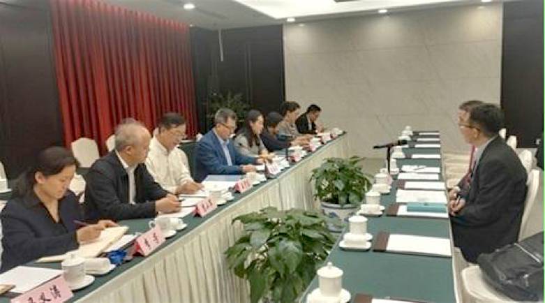 中国科协与施普林格出版集团中华区总裁安诺杰就撤稿事件会面，图片来自cast.org.cn