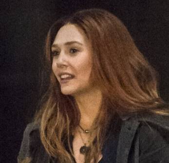 猩红女巫Elizabeth Olsen《复仇者联盟3:无限战争》片场照