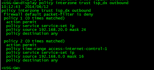 13、华为 华三中小型企业网络架构搭建 【防火墙篇之安全策略部署】