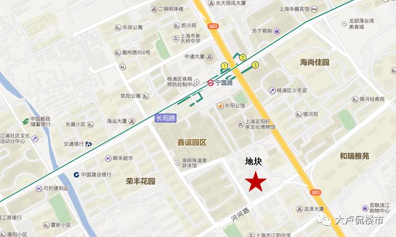 杨浦区平凉社区02b1-06地块(大桥街道110街坊)出让,最终被碧桂园获得