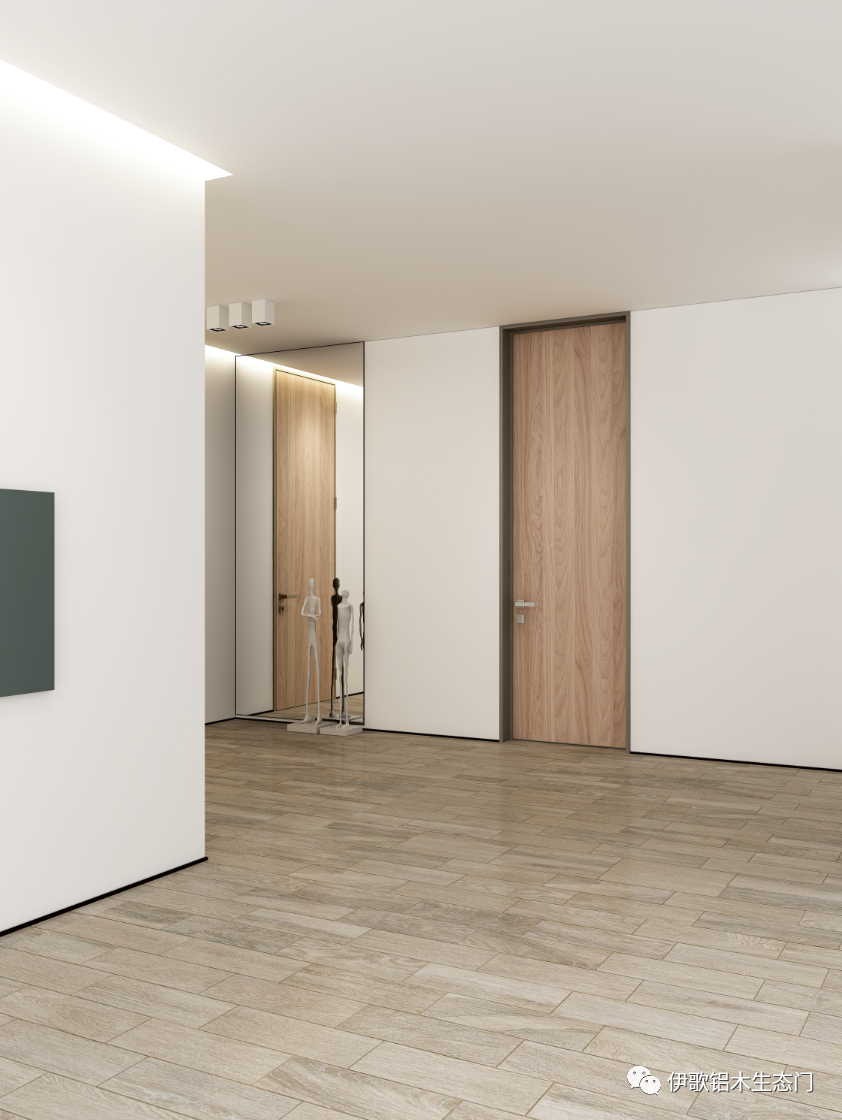 伊歌铝木生态门极窄门系列 · B3框铝产品图_6