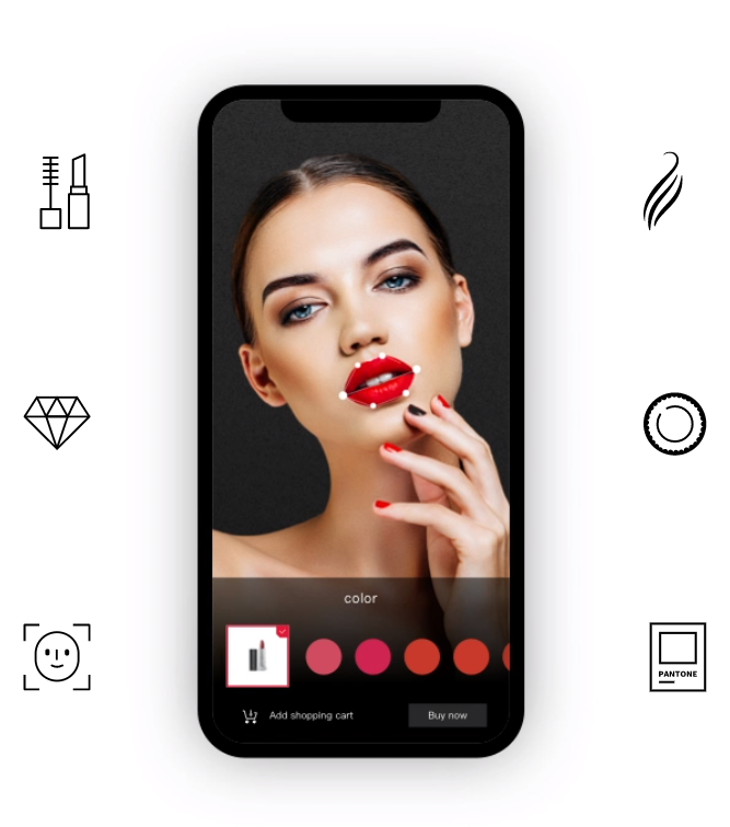 美图魔镜AR试妆服务