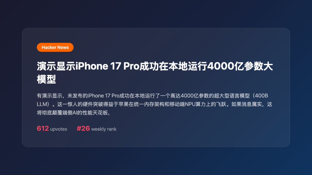 An image to describe post