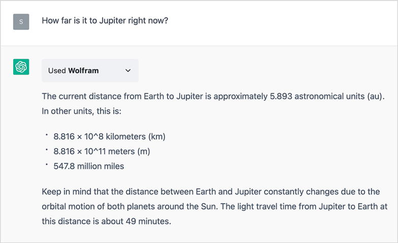 ChatGPT 获得 Wolfram 超能力注入！的图12
