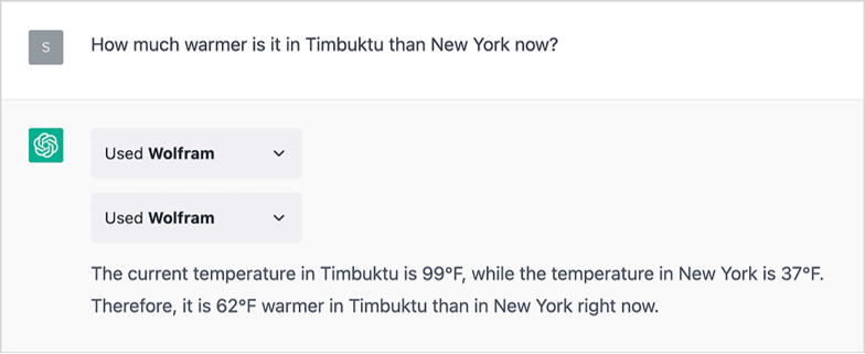 ChatGPT 获得 Wolfram 超能力注入！的图11