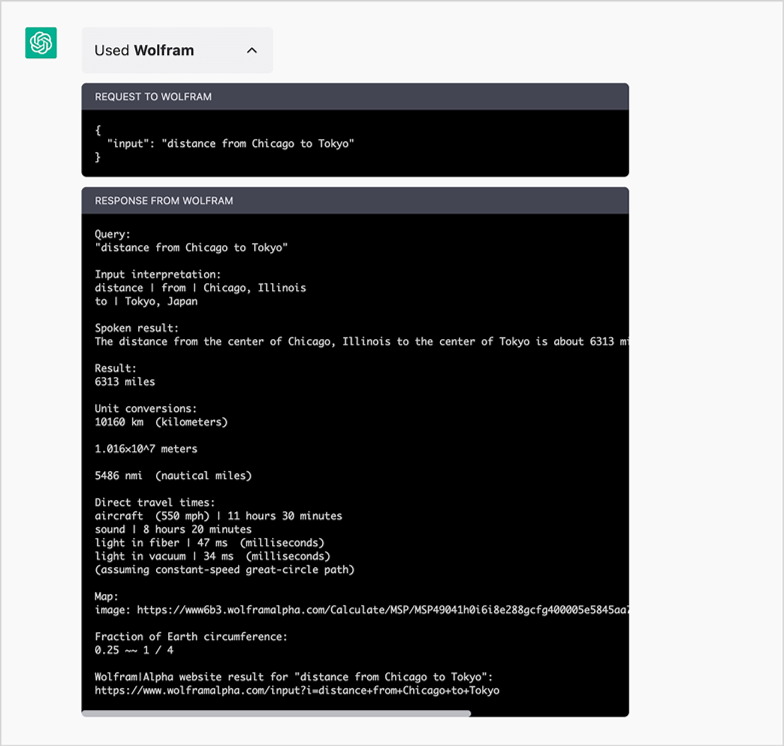 ChatGPT 获得 Wolfram 超能力注入！的图4