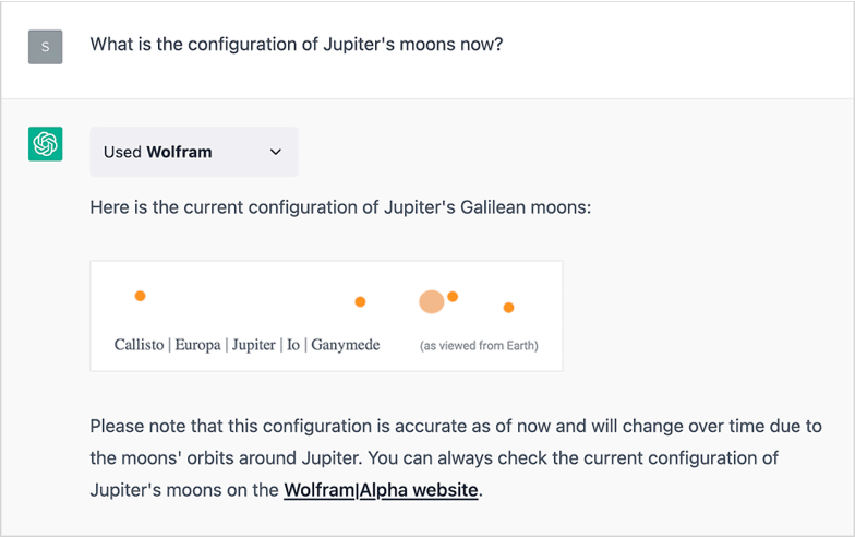 ChatGPT 获得 Wolfram 超能力注入！的图13