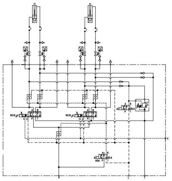 关于液压同步回路，系统设计工程师有哪些选择？（转自液压传动与控制）的图7