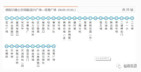 信阳15路公交近期将恢复营运 因路面较窄仍采用老车型